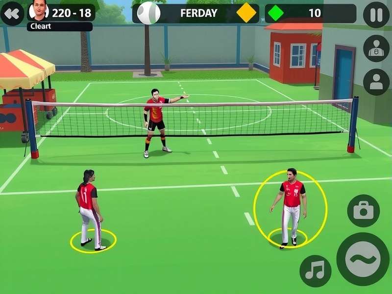 Dharamshala Volley Force gameplay screenshot